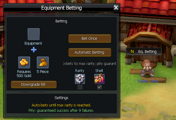 Betting NPC